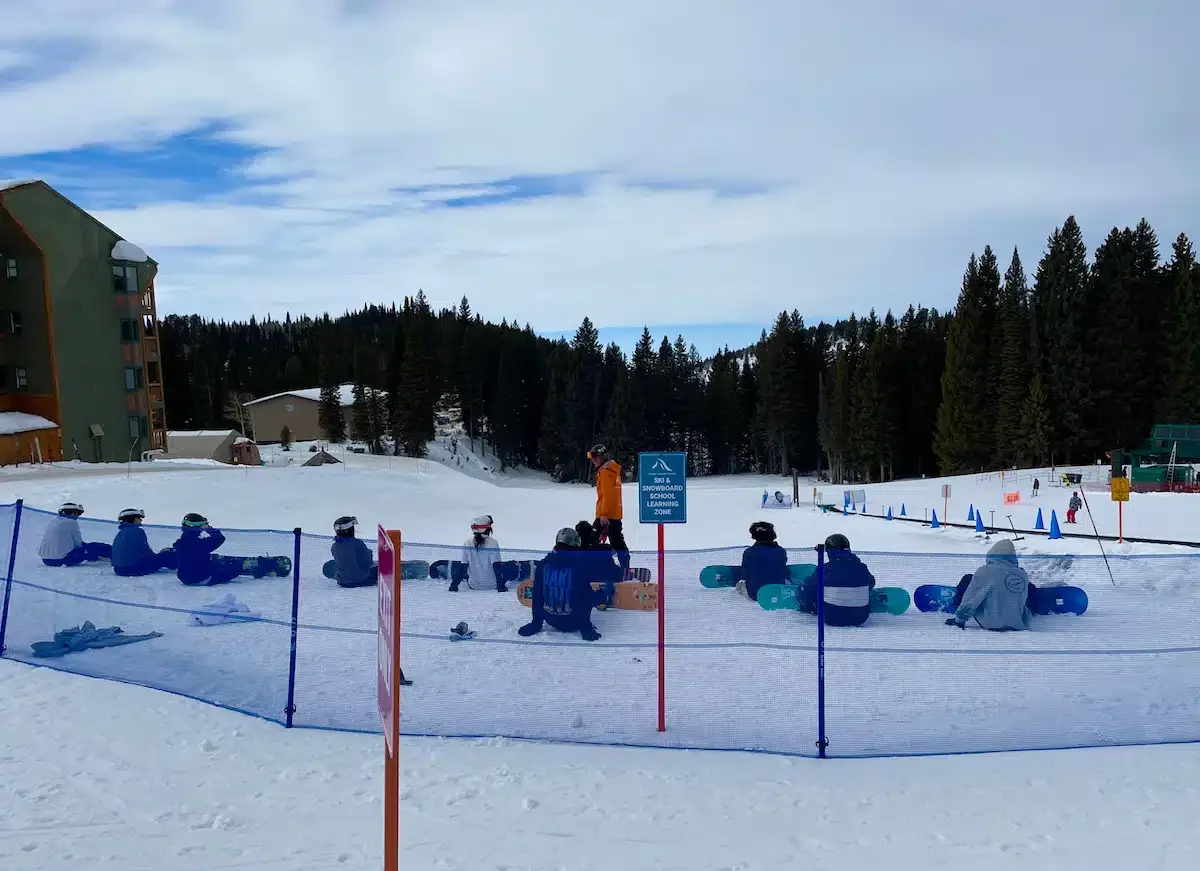 Lessons at Grand Targhee Ski Resort.
