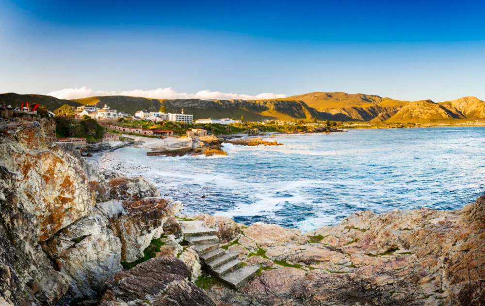 The whale watching town of Hermanus, South Africa