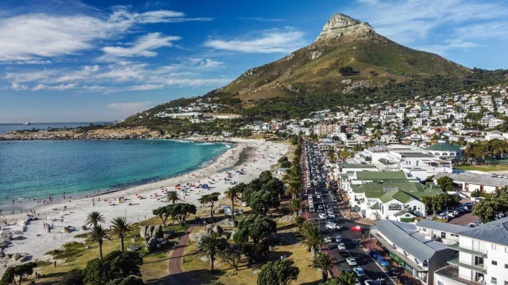 Travel to South Africa to see Lion's Head Mountain in Cape Town, South Africa