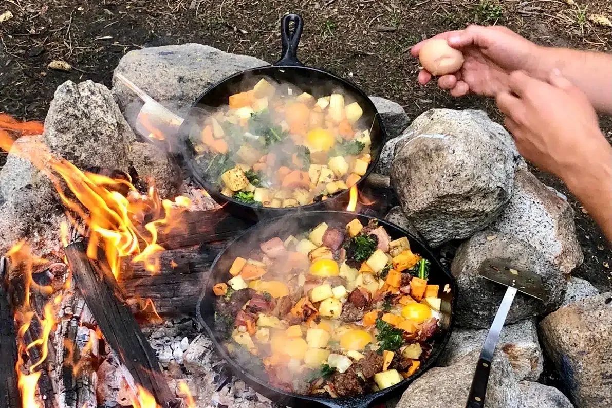 Glamping in Oregon Breakfast