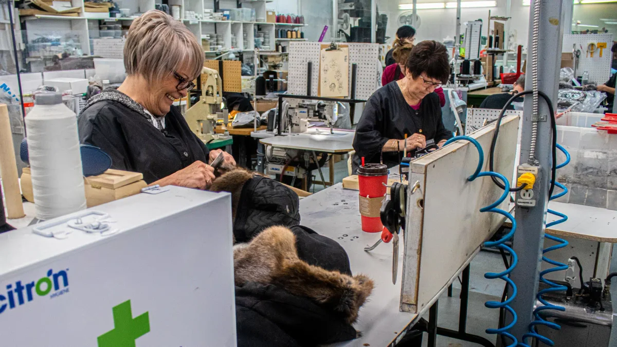 Saguenay fur hats for mounties