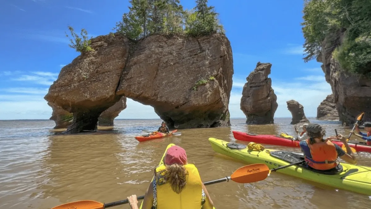 Experience Amazing Sea Kayaking on The Bay of Fundy