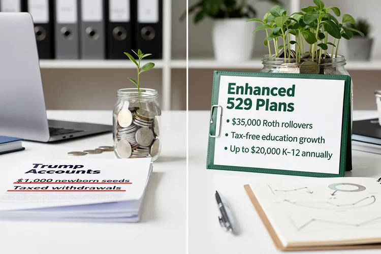 Trump Accounts’ $1,000 Baby Bonus: Why 529s Still Dominate Education Savings