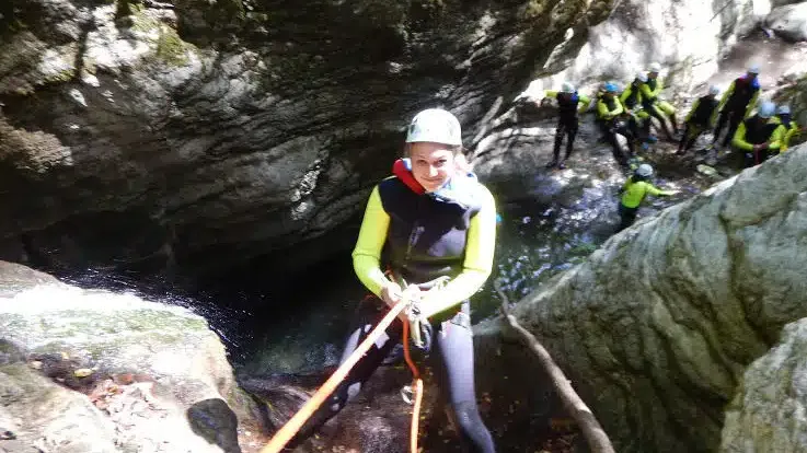 Seriously, Canyoning Near Lucca, Italy