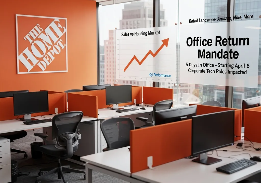 Home Depot Axes 800 Corporate Jobs Amid Full RTO Mandate