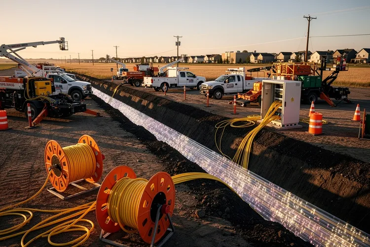 America’s Fiber-Optic Gold Rush Stalls as Skilled Workers Vanish From the Field