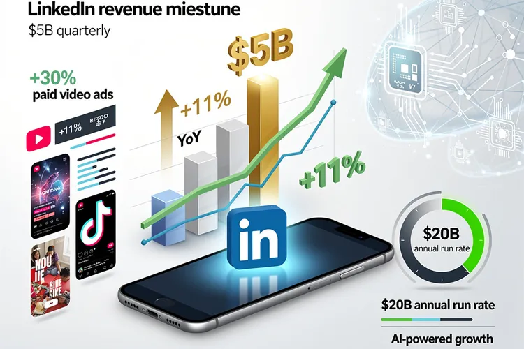 LinkedIn’s $5B Quarterly Milestone: Video Ads Fuel TikTok-Style Surge