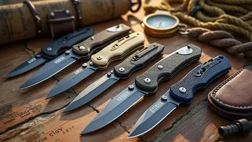 folding adventure travel knives and other outdoor gear