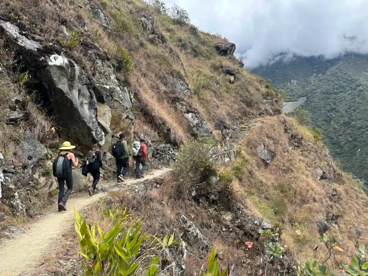 Machu Picchu hikers