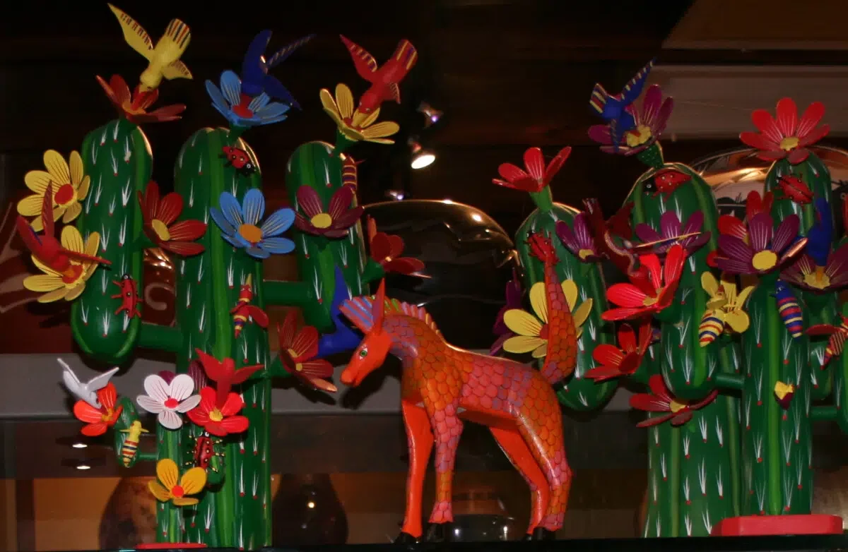 Saguaro Catus Folk Art