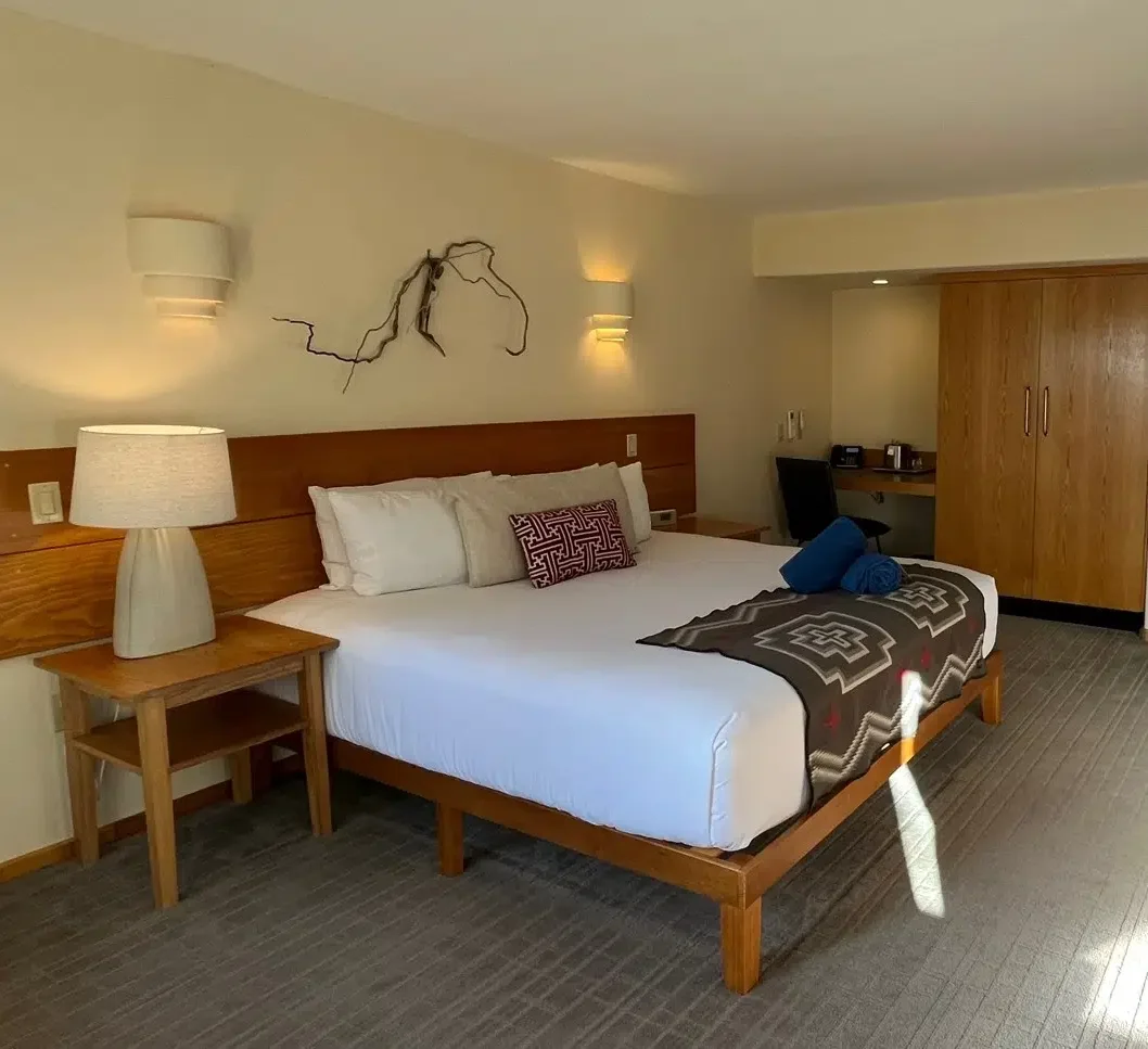 A Santa Fe wellness resort.