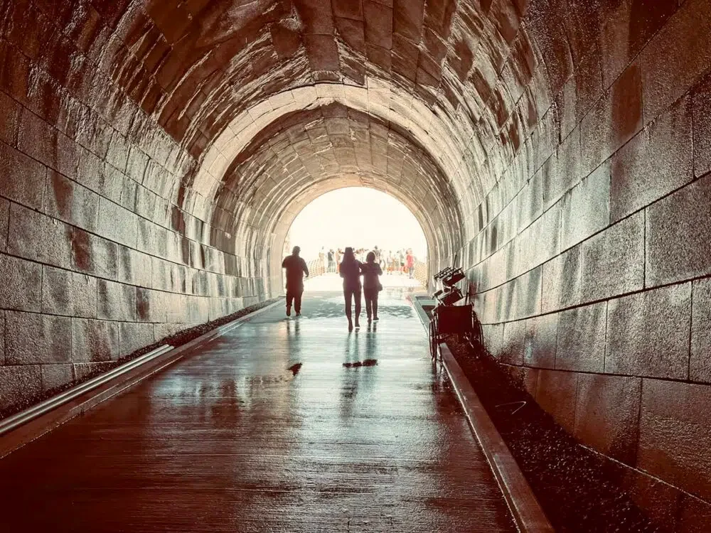 Tunnel to Niagara River
