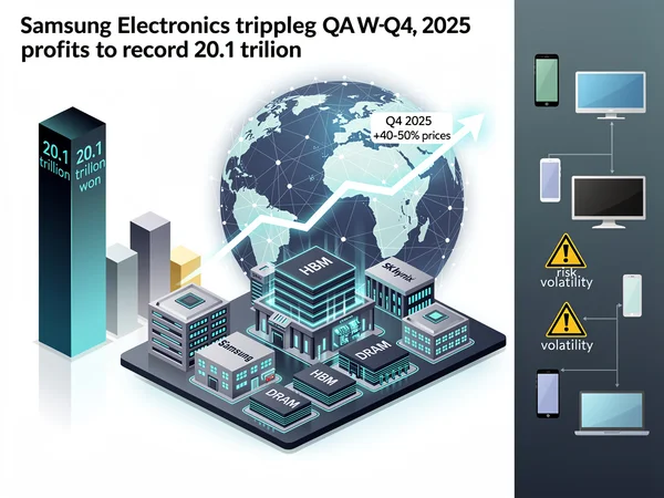 Samsung’s AI Memory Gold Rush: Profits Triple Amid Chip Crunch
