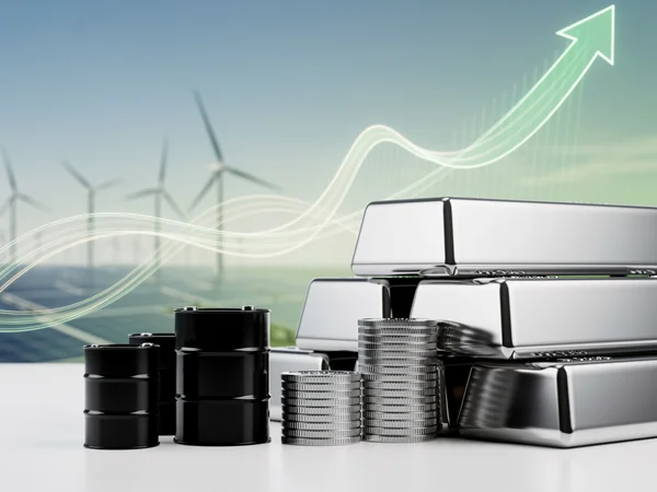 Silver Outpaces Oil Prices for First Time in 40 Years on Green Demand