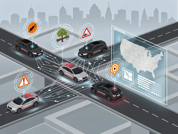 Honda’s Connected Vehicle Network Transforms Drivers Into Real-Time Road Safety Monitors
