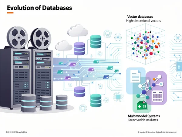 Inside the Database Revolution: How Enterprise Data Management Transformed From Magnetic Tapes to AI-Powered Systems