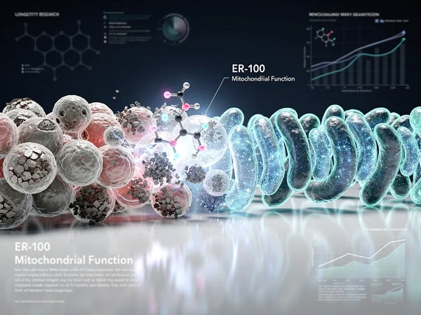 The Cellular Time Machine: How ER-100 Could Reverse Biological Aging at the Mitochondrial Level