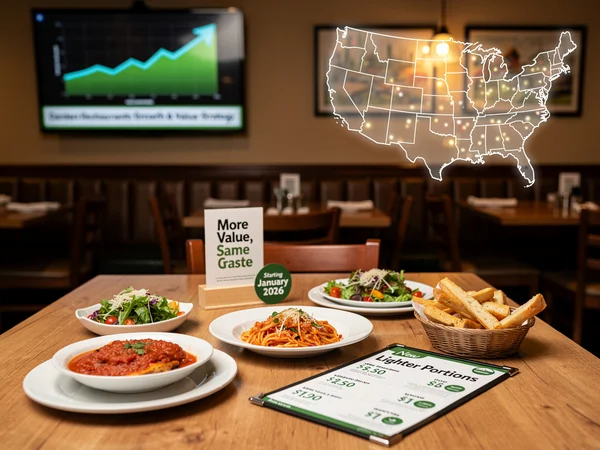 Olive Garden’s Lighter Fare Gambit: Scaling Smaller Plates Nationwide After Test Wins